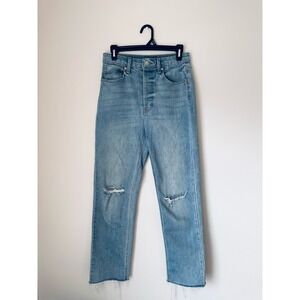 Super High Rise Straight Leg Jeans